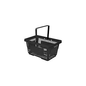 VKF Renzel GmbH Panier à provisions en plastique Noir Grand format