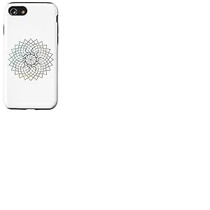 G&eacute;om&eacute;trie du Mandala Art Fractal sacr&eacute; Yoga Good Vibe Coque pour iPhone SE (2020) / 7/8