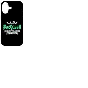 Kin MacQueen Mischief and Mayhem Since The Middle Age Coque pour iPhone 17