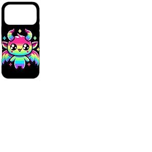 Arc-en-Ciel Kawaii Baphomet Mignon D&eacute;mon Art Coque pour iPhone 17 Pro