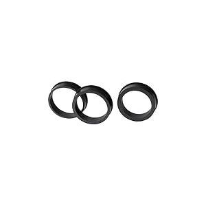 AUTO-STYLE Adaptateurs de Filtre à air - set à 3 pièces - 76mm->70/65/60mm, Noir