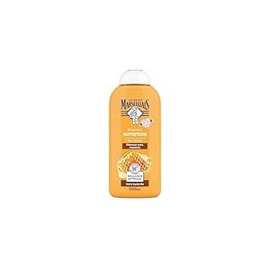 Le Petit Marseillais | Shampooing Nutrition Miel & Karité Bio (300 ml) – Shampoing sans silicone pour cheveux secs et cassants – 96% d'origine naturelle pour une brillance optimale