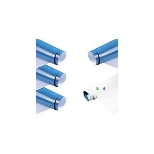 5pcs 60cm x 40cm Feuille Ferreuse Autocollante pour Aimants, Inscriptible Essuyable, Film Caoutchouc Ferreux Adhesif, Plaques de Fer Adh&eacute;sives, Cr&eacute;ez Propre Tableau Blanc Magn&eacute;tique, TKD9020-60cm-5X