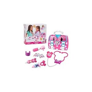 Coffret Mallette de médecin Minnie Mouse de Disney Junior, 9 Accessoires, Jeux d’Imitation et déguisements, Jouets pour Enfants de 3 Ans et Plus par Just Play