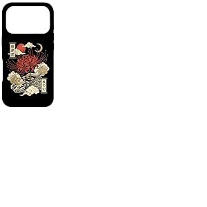 Lys Araign&eacute;e Rouge Fleur Japonaise Fleur Coque pour iPhone 17 Pro