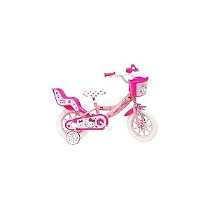 Hello Kitty Velò Enfant Couleur Rose Fuchsia Taille 12"