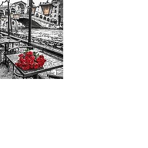 GMMH GX9410 Peinture par num&eacute;ro 40 x 50 cm, Kit Complet de Peinture avec Cadre en Bois, Id&eacute;al pour Les Loisirs Cr&eacute;atifs - Version Allemande