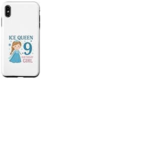 C&eacute;l&eacute;bration du neuvi&egrave;me Anniversaire de la Reine des neiges Coque pour iPhone XS Max