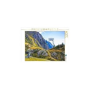CALVENDO Puzzle Téléphérique vers la vallée de Bavona 1000 Pieces 64 x 48 cm from Thomas Polske