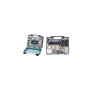 "Wolfcraft 4642000 Set "Undercover Jig" Coffret d'assemblage discret",noir & 4645000 Coffret d'assemblage multicolore