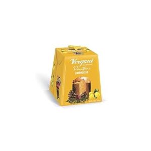 Vergani - Mini Panettone Limoncello Mignon - Panettone italien traditionnel confectionné à Milan à la crème de limoncello - Gâteau de Noël typique en Italie - Produit italien - Idée cadeau Noël