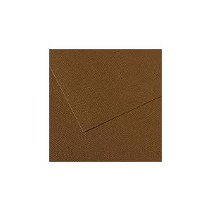 Canson Mi-Teintes Papier pulpe colorée, 160 g/m², Coton, Marron Foncé, 21x29,41