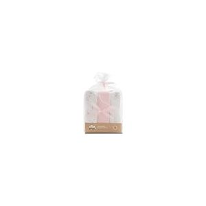 INTERBABY · Lot 3 Gazes en Bambou BEAR rose pour Nouveau-né et bébé · 55x70 cm · Bambou & Coton