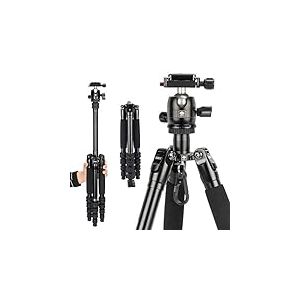 SIRUI Traveler Series Trépied Compact en Aluminium avec rotule 5AX pour Appareil Photo de Voyage