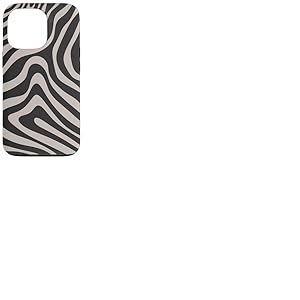 Jolis tourbillons tendance, motif tourbillon noir esthétique Coque pour iPhone 13 Pro