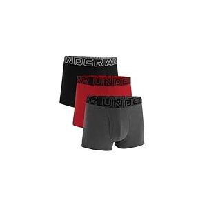 Under Armour Men's Performance Cotton 3" 3 Pack Solid Boxer Briefs