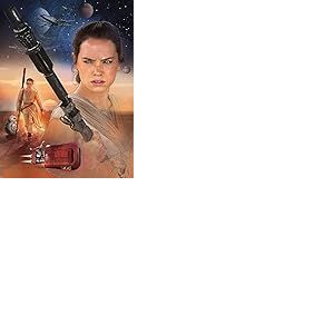 Star Wars Episode VII (Rey Art) 60 x 80 cm Toile Imprimée