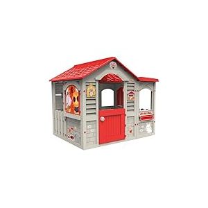 Chicos - Grand Cottage Maison | Cabane de Jardin pour Enfants +24 Mois | Fabriqué en Plastique Robuste et Durable avec Montage Facile. Dimensions de la Maison : 122 x 103 x 104 cm (89627)