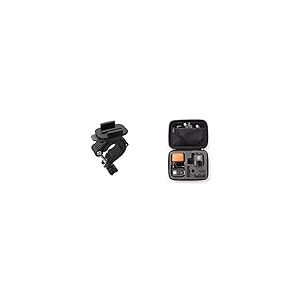 GoPro AGTSM-001 Fixation pour Guidon/Tige de Selle/Tube Noir & Amazon Basics &Eacute;tui de transport pour GoPro Taille S