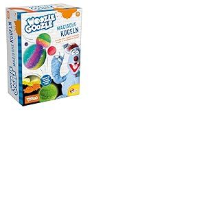 Lisciani WOOZLE GOOZLE Boules magiques - Kit de bricolage pour enfants &agrave; partir de 8 ans - Balles lumineuses - Kit scientifique cr&eacute;atif - 7 couleurs de granul&eacute;s - Id&eacute;e cadeau