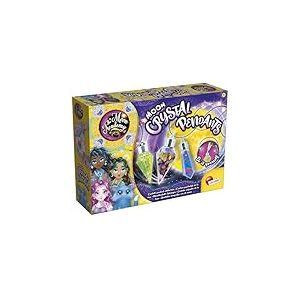 Lisciani - THE MOON ACADEMY - Kit Création Pendentifs Magiques de la Lune - Pour Enfants dès 7 Ans - Remplissez et Décorez vos Pendentifs en Cristal Personalisés - Matériel & Cristaux Inclus