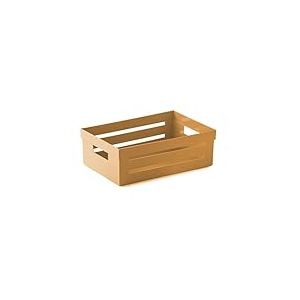 Snips Boîte de Rangement, Organiseur Polyvalent, Contenant Polyvalent, 5 L, Couleur Moutarde, 29,5 x 19,5 x 10 cm, Made in Italy, Mustard