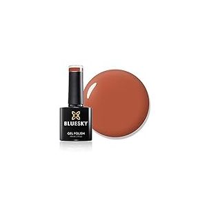 Bluesky Gel Nail Vison, Burnt Clay CS19, Orange, durable, r&eacute;sistant aux puces, 10 ml (n&eacute;cessite du s&eacute;chage sous lampe LED UV)