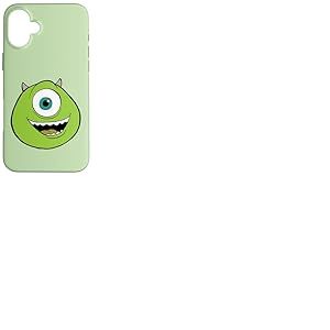 Disney and Pixar’s Monsters, Inc. Mike Big Face Costume Coque pour iPhone 16 Plus