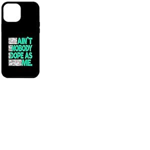 Bleu sarcelle clair Aqua Nobody Doper Light Teal Aqua Graphic Coque pour iPhone 12 Pro Max