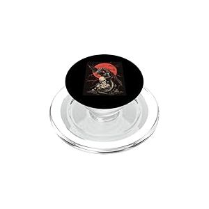 Cr&acirc;ne de Dragon Goth Lune Noir Gothique Femmes Cr&acirc;ne Dragon PopSockets PopGrip pour MagSafe