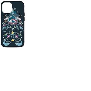 Coque pour iPhone 12/12 Pro Disney La Petite Sirène Ariel Prince Eric Kiss The Girl