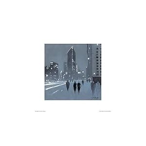 Jon Barker (The Flatiron Building, New York 40 x 40 cm Toile Imprimée