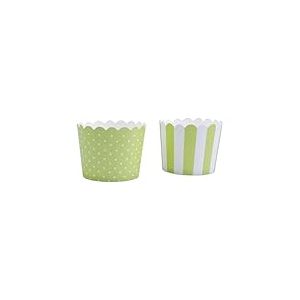 Staedter Mini pâle Moule Cupcake, Vert, 12 pièces