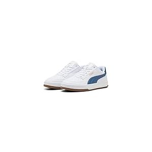 PUMA Baskets Unisexes Caven 2.0 JrSneaker pour Enfants, Puma Gomme Blanche Indigo fonc&eacute;, 35.5 EU