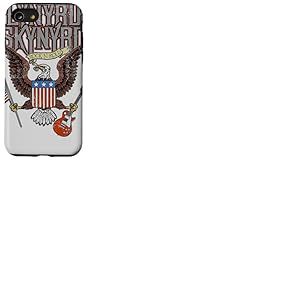 Lynyrd Skynyrd Eagle Guitare Drapeau US Classique Rock Biker R&eacute;tro Coque pour iPhone SE (2020) / 7/8