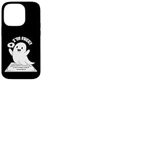 Adorable fantôme Jouant de la Planche Ouija Gothique Ouija Païen drôle Coque pour iPhone 14 Pro