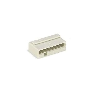 WAGO Bornes Micro pour Boîtes de Dérivation, pour Conducteurs Rigides, 0,8 mm, 8 Conducteurs, Boîtier Gris Clair, Température Ambiante Max. 60 °C, Gris Clair (50 Pcs)