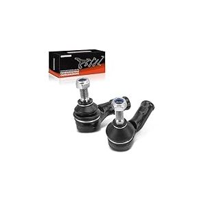 Frankberg Lot de 2 rotules de direction essieu avant gauche et droite compatibles avec Golf II 19E 1G1 1983-1992 Golf II Van 19E 1G1 1983-1991 Golf III 1H1 1991-1997 Ibiza II 6K1 1993-2002 Remplace