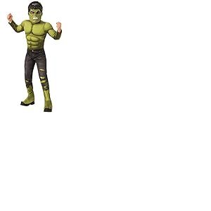 Rubie's D&eacute;guisement Avengers Endgame Hulk pour enfant Taille M 5 - 7 ans Hauteur 132 cm - version anglaise