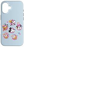 Disney Mickey & Friends Spring Easter Friendly Flower Faces Coque pour iPhone 16