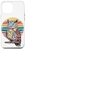 Rétro Hibou Lunettes Hawaï Plage Été Vacances Coque pour iPhone 12 Pro Max