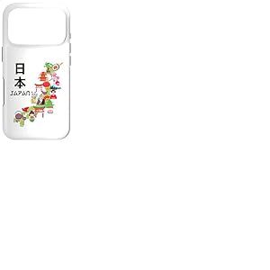 Proudly from Japan, Cool Japan Culture Map Graphic Designs Coque pour iPhone 17 Pro