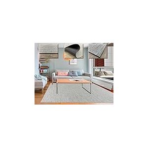 Tadi & Imperio1979 Tapis Vinyle tress&eacute; pour Salon - Tapis Cuisine Lavable - Tapis ext&eacute;rieur - Tapis de Cuisine - Tapis Vinyle Cuisine - Tapis Couloir, VINIL200 140x200