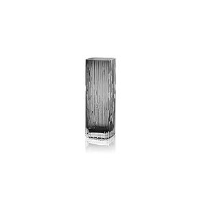 Rxcvkmw Vase carré Moderne Minimaliste en Verre, Vase en Verre Cristal, Vase Sec, Vase Sec (Gris)