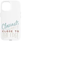 Clarinette Humoristique Musicien Clarinette Coque pour iPhone 15
