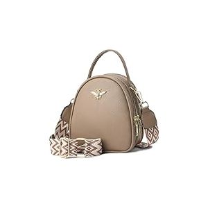 Petit sac &agrave; bandouli&egrave;re l&eacute;ger pour femme &eacute;l&eacute;gant pour t&eacute;l&eacute;phone portable et portefeuille, 0-0-2-kaki, Small