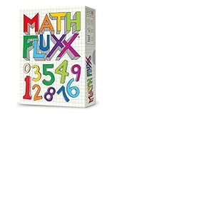 Looney Labs , Math Fluxx , Board Game , Ages 8+ , 2-6 Players , 5-30 Minutes Playing Time