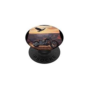 Déguisement Liberty Moto Rétro Aigle USA PopSockets PopGrip Adhésif