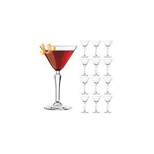 LIBBEY 70294 SPEAKEASY Lot de 12 verres à martini « Speakeasy » 147 ml
