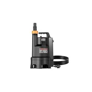 VEVOR Pompe Submersible Eaux Us&eacute;es 690 W Pompe Puisard PP-GF20, 17500 L/h avec Interrupteur &agrave; Flotteur Automatique, Hauteur Refoulement 9 m, &Eacute;vacuation Eaux Us&eacute;es pour Piscines, &Eacute;tangs, Zones Inond&eacute;es